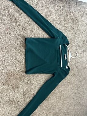 Hollister Forest Green Long Sleeve Top